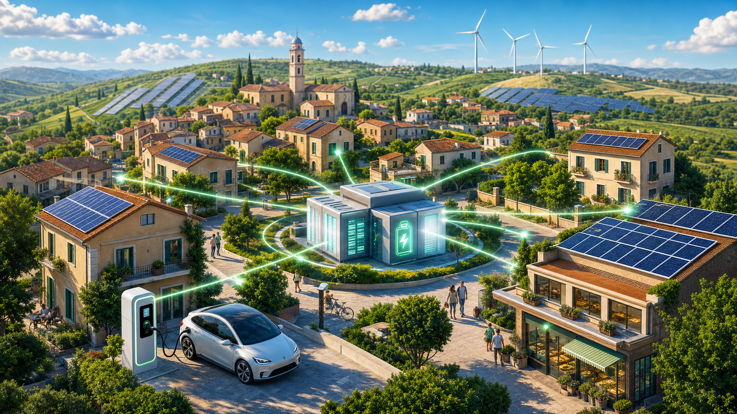 Comunità Energetica Rinnovabile Italia CER : cos’è e come funziona davvero
